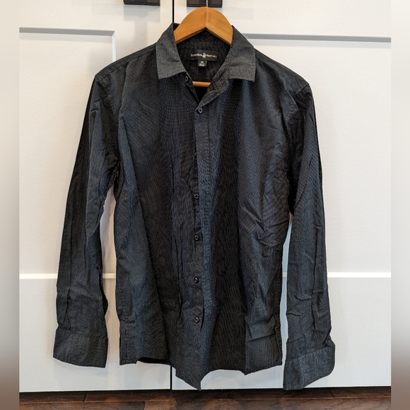 Beverly Hills Polo Club Shirts Beverly Hills Polo Club Mens Black